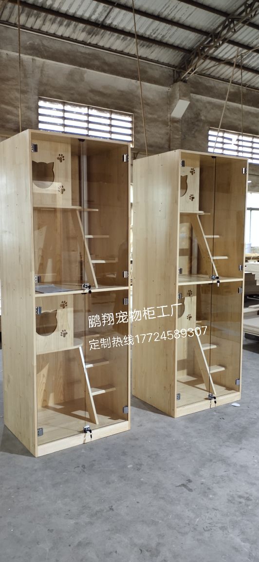 实木猫柜猫别墅实木宠物柜
